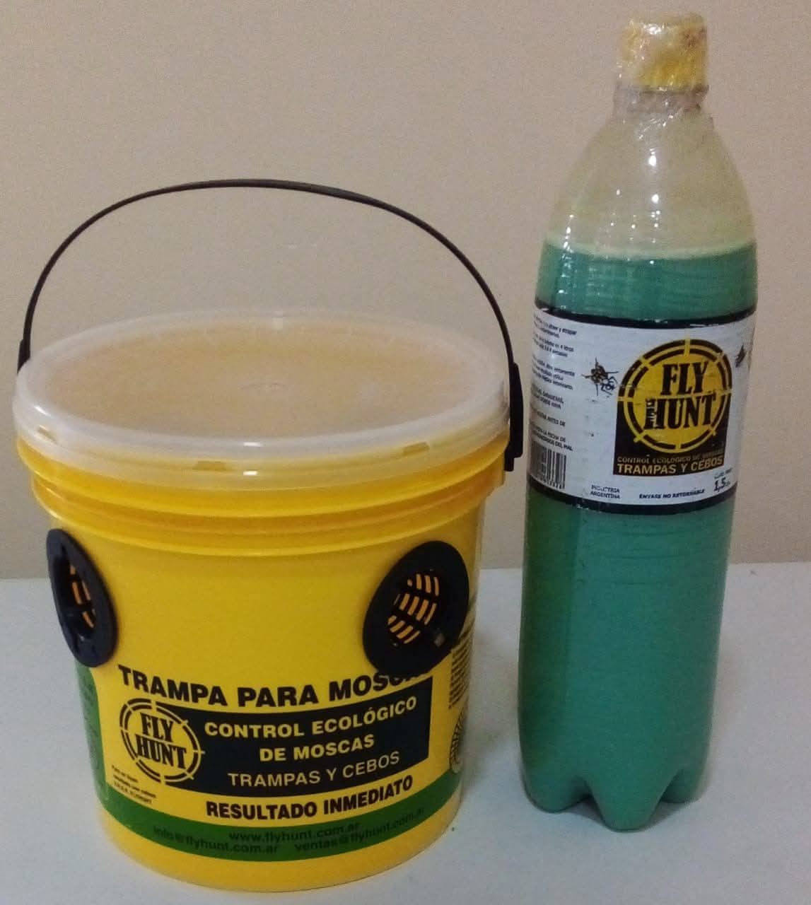 balde trampa mosca 5litros y cebode 500ml